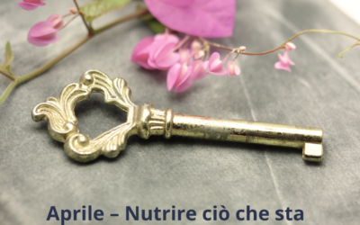Il Diario di Gaia: Aprile: nutrire ciò che sta nascendo